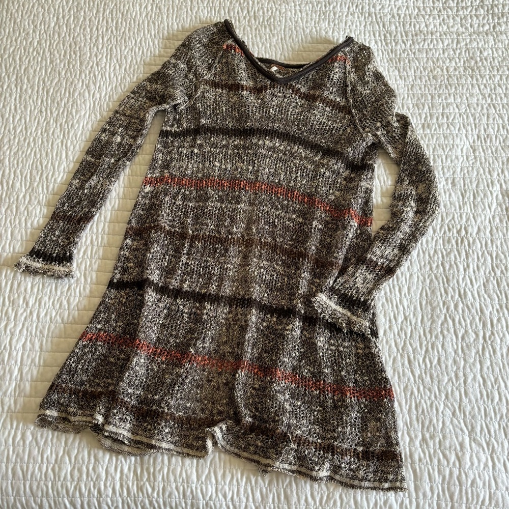 Free People Open Back Sweater